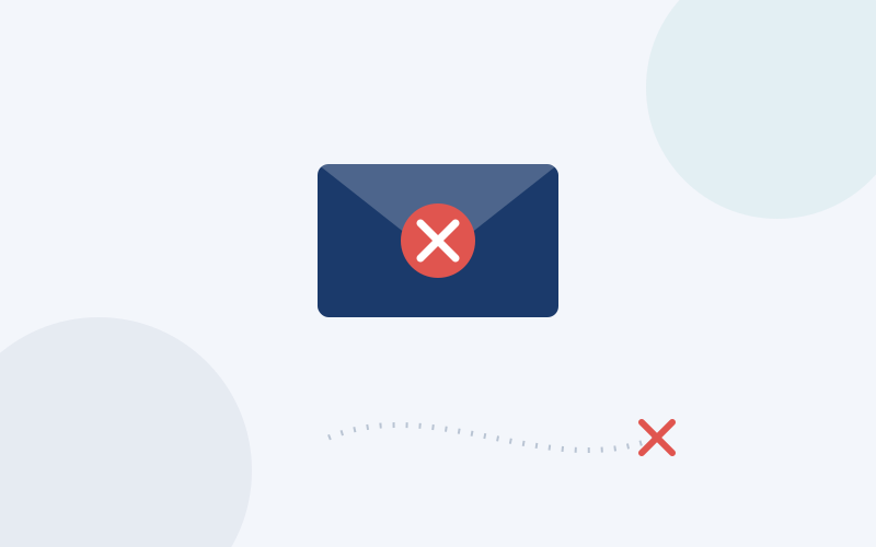 Ilustraci�n de una casilla de correo no-reply sin posibilidad de respuesta